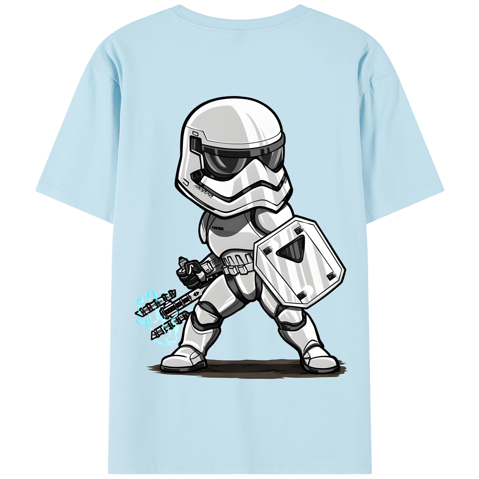 （画像用） スター・ウォーズ Star Wars 綿100％半袖Tシャツ（背面プリント）